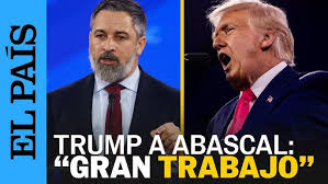 Vox se quita la careta: al lado de Trump, aunque sea contra España